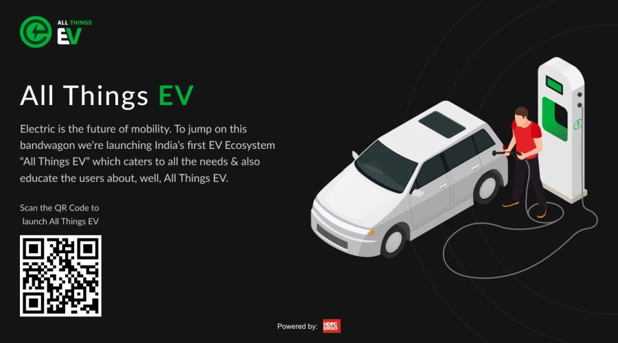 HDFC ERGO launches country's first Electric Vehicles Ecosystem - 'All Things EV'